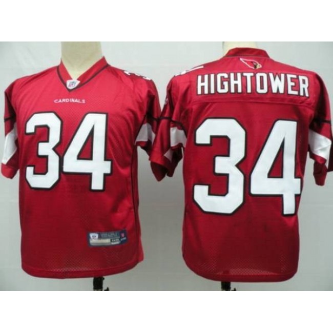 Cardinals #34 Tim Hightower Red Stitched NFL Jersey