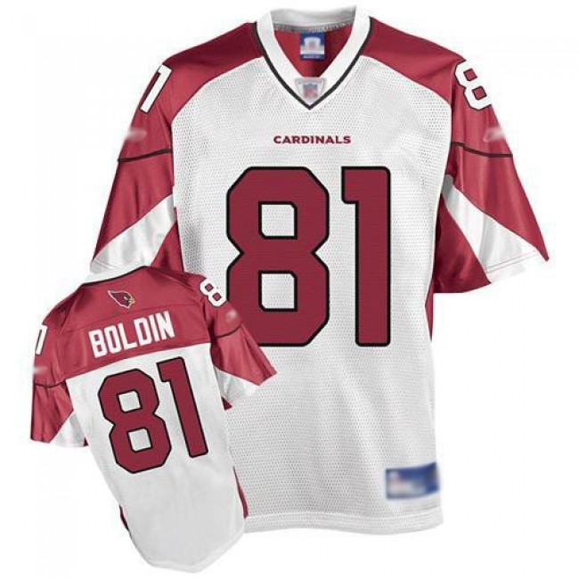 Cardinals #81 Anquan Boldin White Stitched Jersey