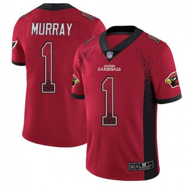 Nike Cardinals #1 Kyler Murray Red Team Color Men's Stitched NFL Limited Rush Drift Fashion Jersey
