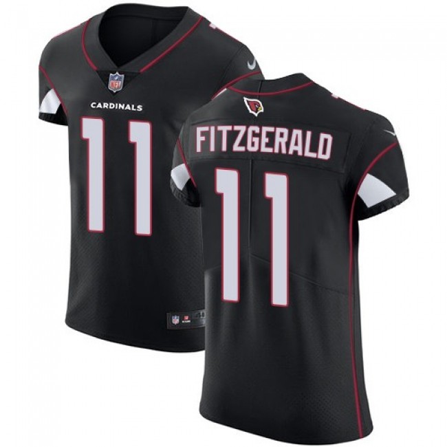 Nike Cardinals #11 Larry Fitzgerald Black Alternate Men's Stitched NFL Vapor Untouchable Elite Jersey