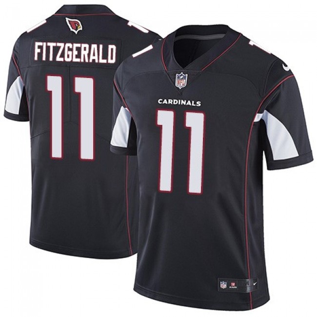 Nike Cardinals #11 Larry Fitzgerald Black Alternate Men's Stitched NFL Vapor Untouchable Limited Jersey