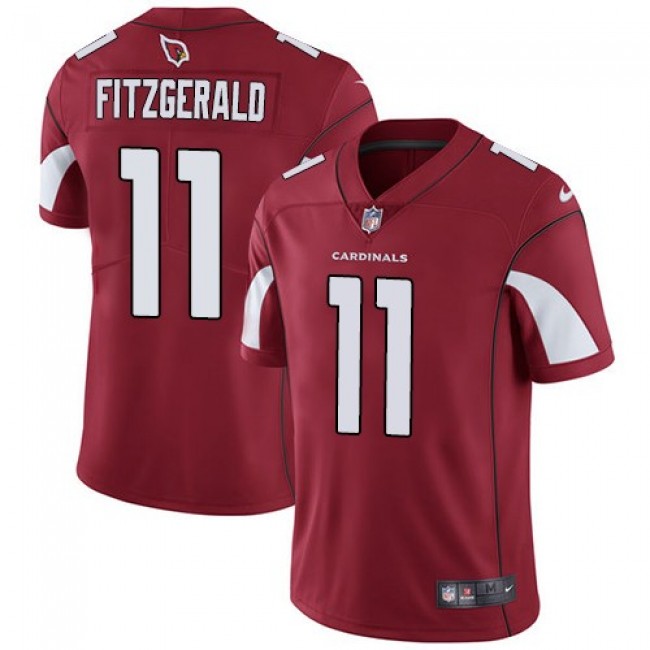 Nike Cardinals #11 Larry Fitzgerald Red Team Color Men's Stitched NFL Vapor Untouchable Limited Jersey