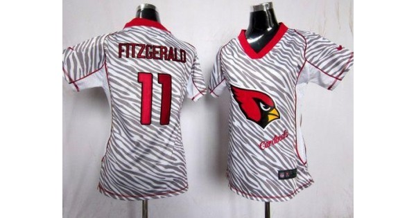 بف باف الكهربائي US Top NFL Jersey-Women's Cardinals #11 Larry Fitzgerald Zebra ... بف باف الكهربائي