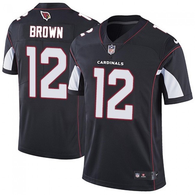 Arizona Cardinals #12 John Brown Black Alternate Youth Stitched NFL Vapor Untouchable Limited Jersey