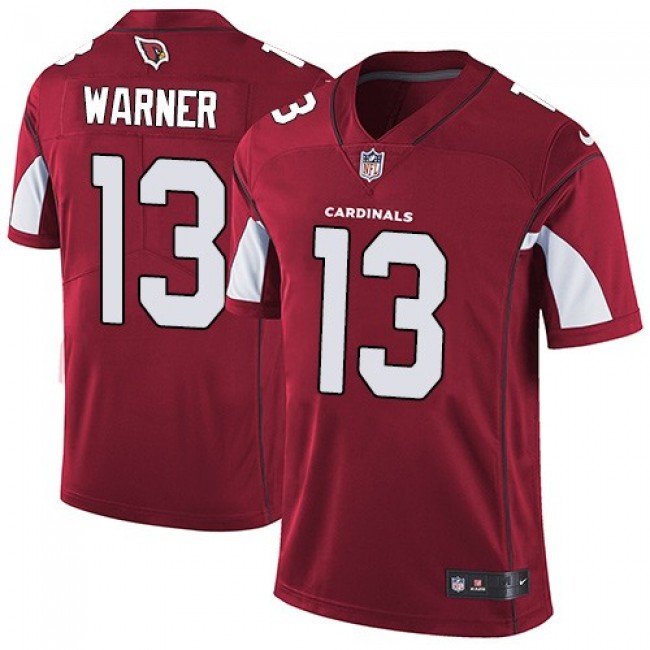 Arizona Cardinals #13 Kurt Warner Red Team Color Youth Stitched NFL Vapor Untouchable Limited Jersey