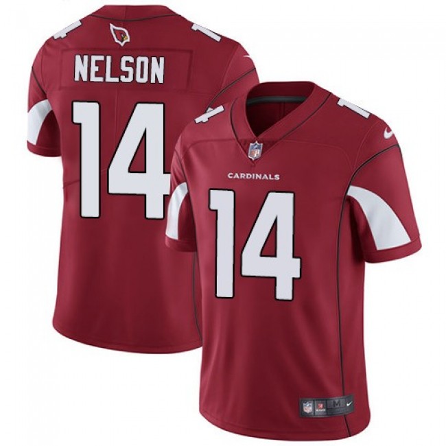 Arizona Cardinals #14 J.J. Nelson Red Team Color Youth Stitched NFL Vapor Untouchable Limited Jersey