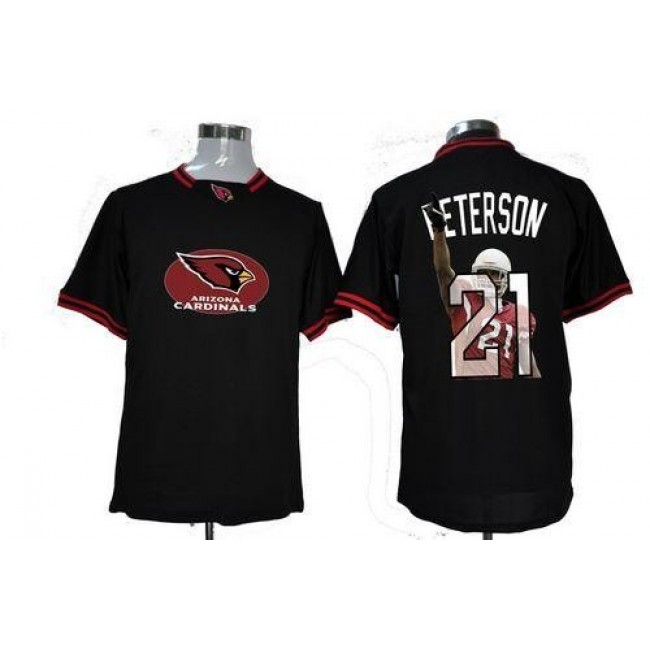 Nike Cardinals #21 Patrick Peterson Black Men's NFL Game All Star Fashion Jersey