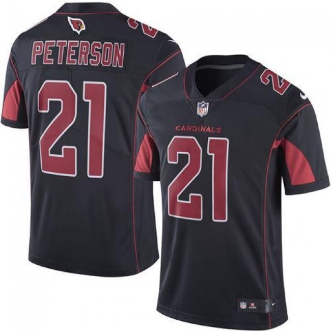 Arizona Cardinals #21 Patrick Peterson Black Youth Stitched NFL Limited Rush Jersey
