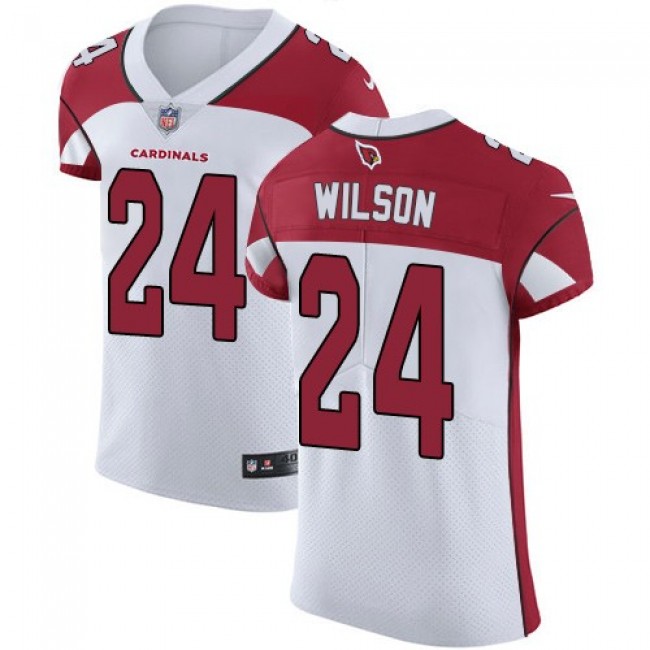 Nike Cardinals #24 Adrian Wilson White Men's Stitched NFL Vapor Untouchable Elite Jersey