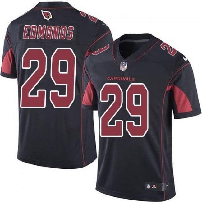Nike Cardinals #29 Chase Edmonds Black Men's Stitched NFL Limited Rush Jersey