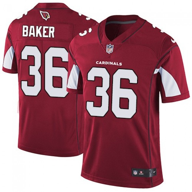 Arizona Cardinals #36 Budda Baker Red Team Color Youth Stitched NFL Vapor Untouchable Limited Jersey