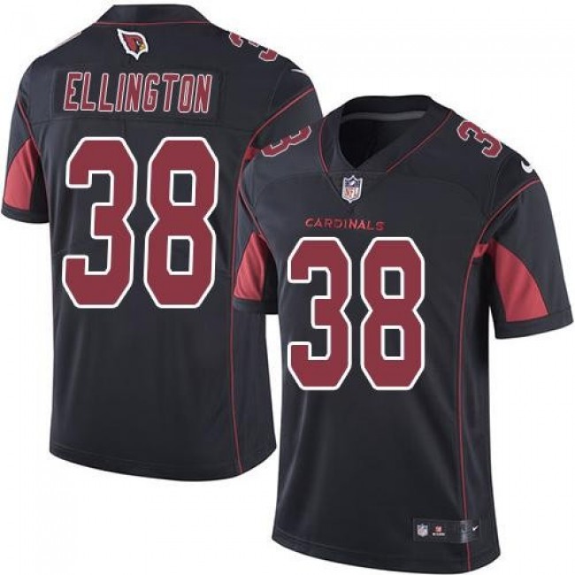 Arizona Cardinals #38 Andre Ellington Black Youth Stitched NFL Limited Rush Jersey