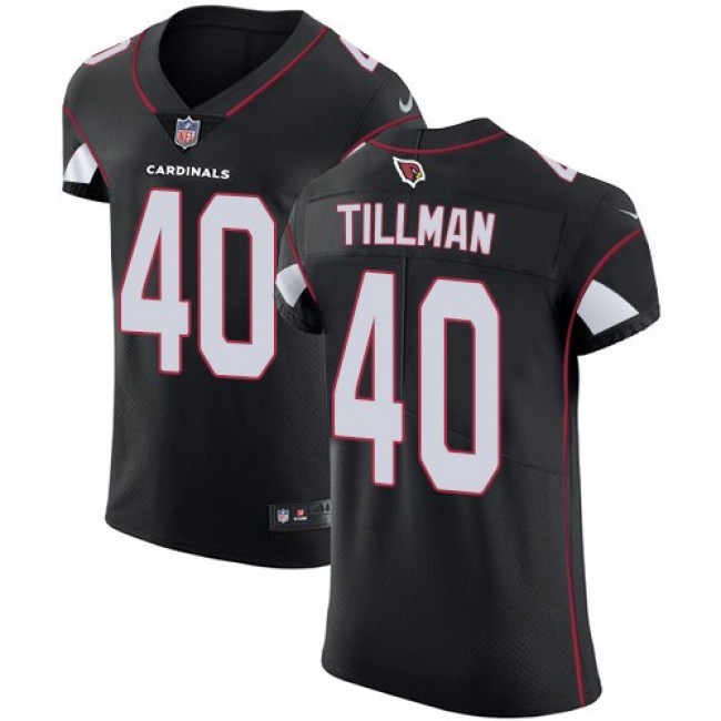 Nike Cardinals #40 Pat Tillman Black Alternate Men's Stitched NFL Vapor Untouchable Elite Jersey
