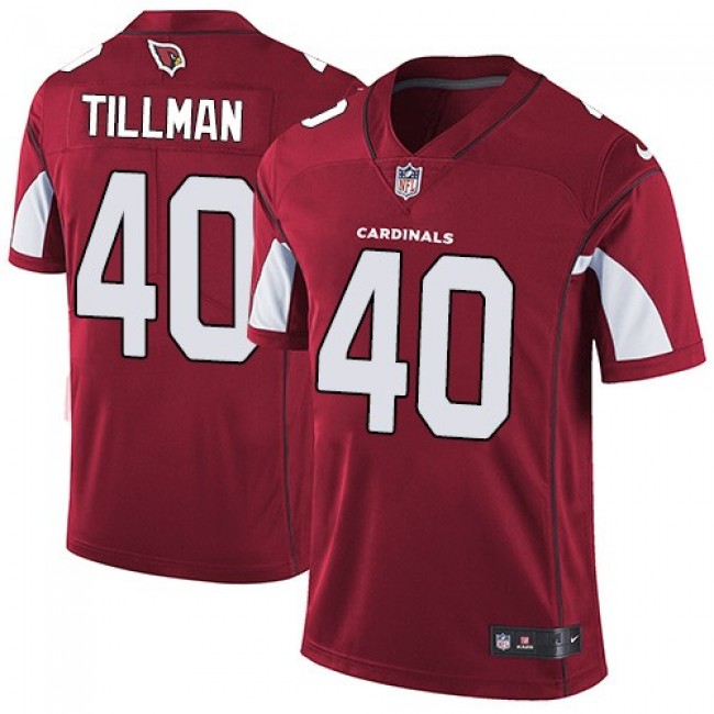 Arizona Cardinals #40 Pat Tillman Red Team Color Youth Stitched NFL Vapor Untouchable Limited Jersey