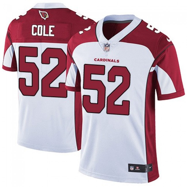 Nike Cardinals #52 Mason Cole White Men's Stitched NFL Vapor Untouchable Limited Jersey