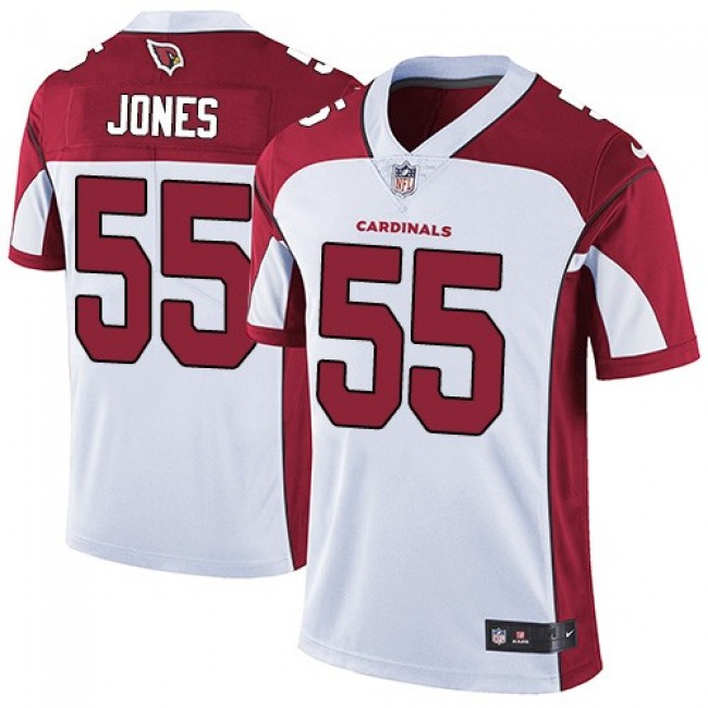 Nike Cardinals #55 Chandler Jones White Men's Stitched NFL Vapor Untouchable Limited Jersey