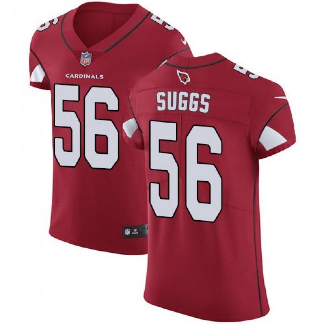 Nike Cardinals #56 Terrell Suggs Red Team Color Men's Stitched NFL Vapor Untouchable Elite Jersey