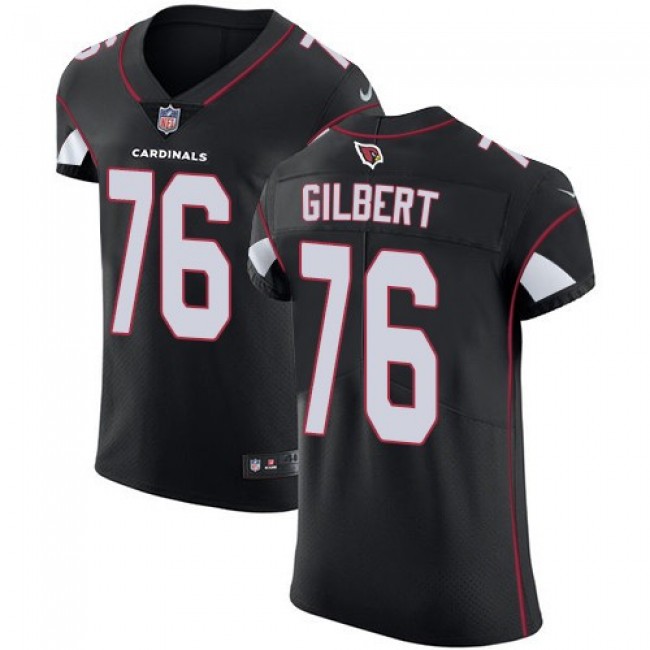 Nike Cardinals #76 Marcus Gilbert Black Alternate Men's Stitched NFL Vapor Untouchable Elite Jersey