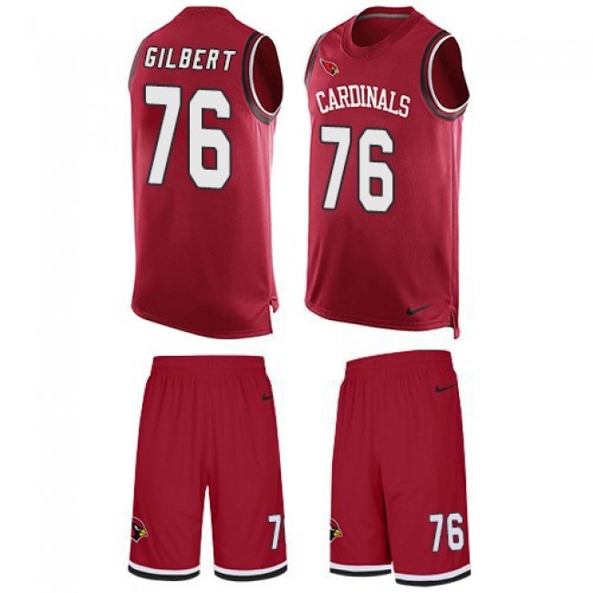 Nike Cardinals #76 Marcus Gilbert Red Team Color Men's Stitched NFL Limited Tank Top Suit Jersey