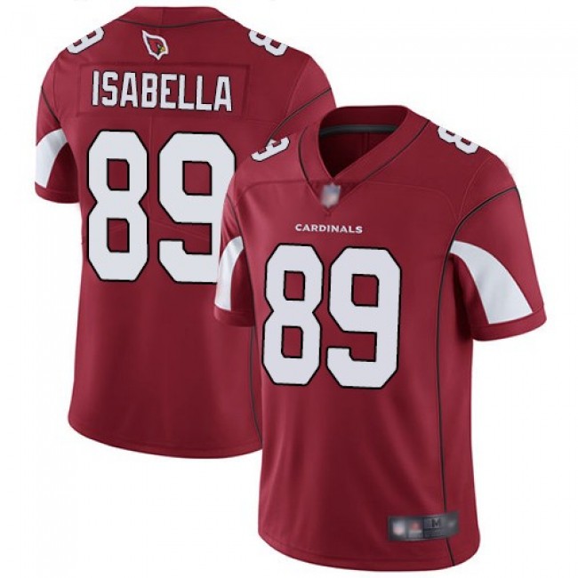 Nike Cardinals #89 Andy Isabella Red Team Color Men's Stitched NFL Vapor Untouchable Limited Jersey