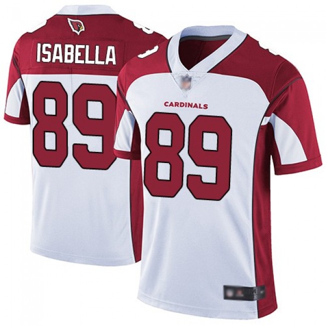 Nike Cardinals #89 Andy Isabella White Men's Stitched NFL Vapor Untouchable Limited Jersey