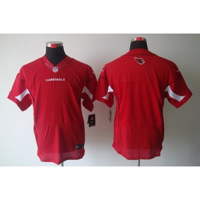 Nike Cardinals Blank Red Team Color Men's Stitched NFL Vapor Untouchable Elite Jersey