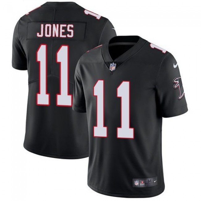 خلفيات ذهب Nike Falcons #11 Julio Jones Black Men's Stitched NFL Limited 2016 Salute To Service Jersey تحميل اوفيس