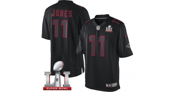 رسم بياني NFL Jersey 8xl-Atlanta Falcons #11 Julio Jones Black Impact Super ... رسم بياني