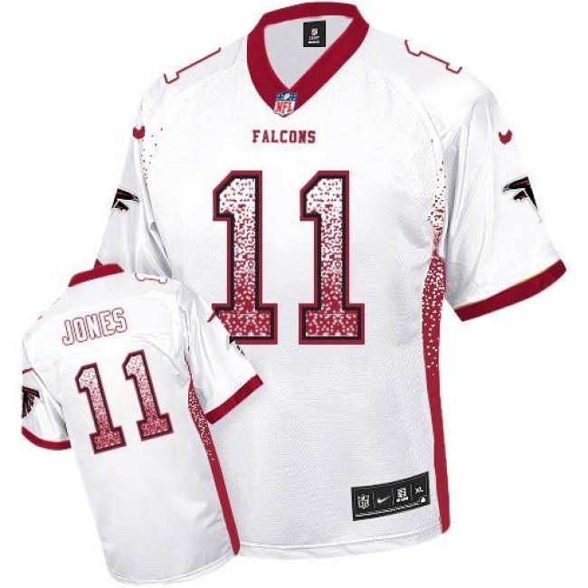 Atlanta Falcons #11 Julio Jones White Youth Stitched NFL Elite Drift Fashion Jersey