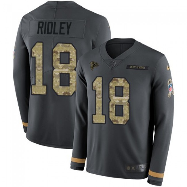 زيت كبد سمك القد NFL Jersey Color Fashion-Nike Falcons #18 Calvin Ridley Anthracite ... زيت كبد سمك القد