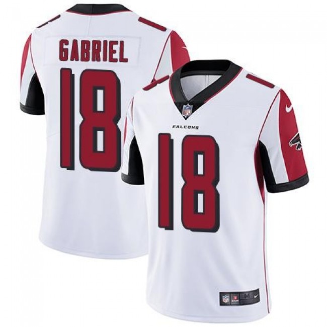 Atlanta Falcons #18 Taylor Gabriel White Youth Stitched NFL Vapor Untouchable Limited Jersey