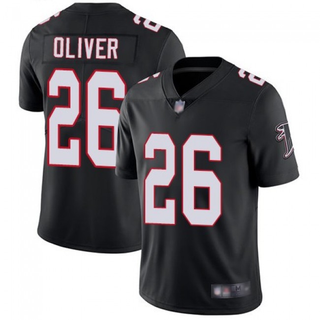 Nike Falcons #20 Isaiah Oliver Black Alternate Men's Stitched NFL Vapor Untouchable Limited Jersey