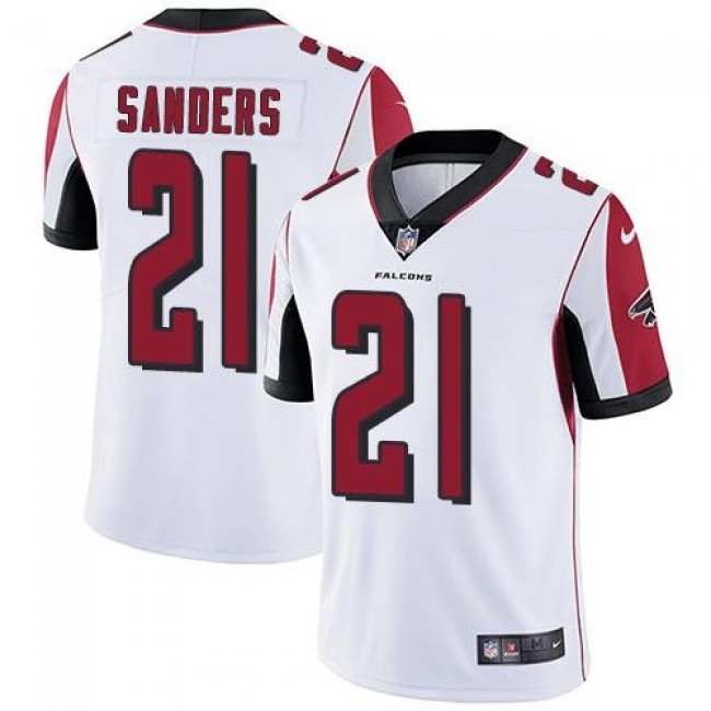 Atlanta Falcons #21 Deion Sanders White Youth Stitched NFL Vapor Untouchable Limited Jersey