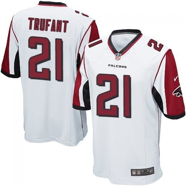 Atlanta Falcons #21 Desmond Trufant White Youth Stitched NFL Elite Jersey