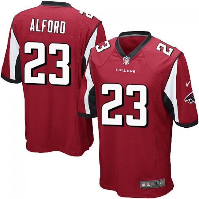 Atlanta Falcons #23 Robert Alford Red Team Color Youth Stitched NFL Elite Jersey