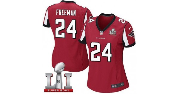 سعر اندومي كوب NFL Jersey 56-Women's Falcons #24 Devonta Freeman Red Team Color ... سعر اندومي كوب