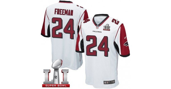 فرزاتشي الازرق NFL Jersey holder-Atlanta Falcons #24 Devonta Freeman White Super ... فرزاتشي الازرق