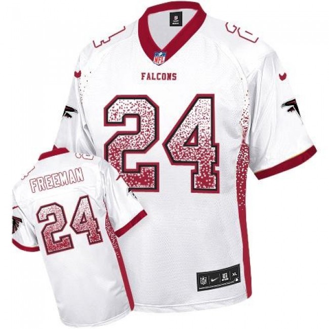 Atlanta Falcons #24 Devonta Freeman White Youth Stitched NFL Elite Drift Fashion Jersey