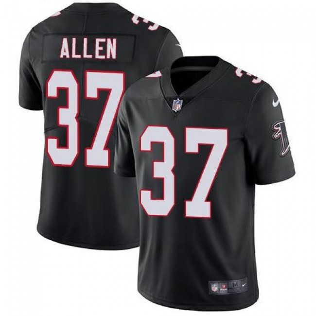 Atlanta Falcons #37 Ricardo Allen Black Alternate Youth Stitched NFL Vapor Untouchable Limited Jersey