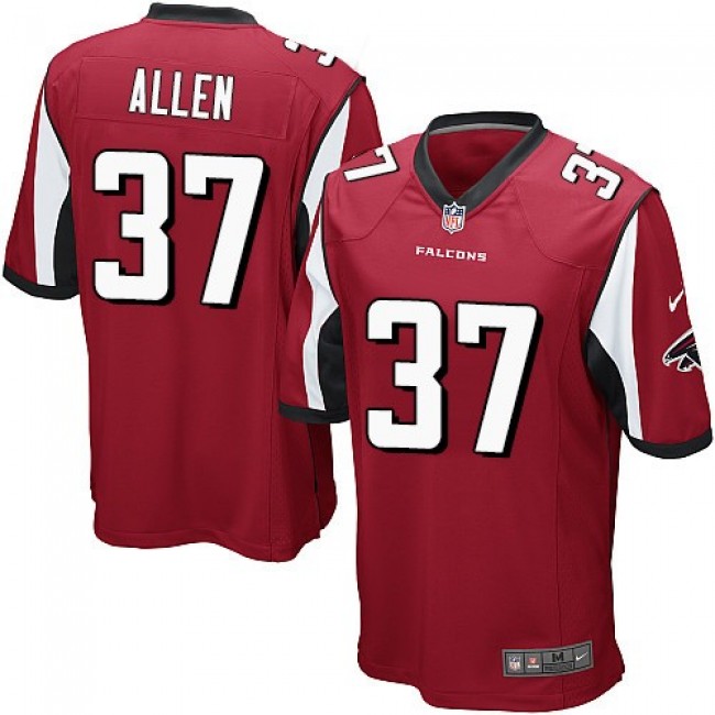 Atlanta Falcons #37 Ricardo Allen Red Team Color Youth Stitched NFL Elite Jersey