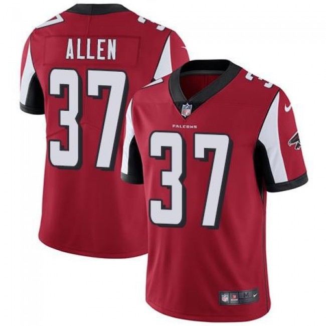 Atlanta Falcons #37 Ricardo Allen Red Team Color Youth Stitched NFL Vapor Untouchable Limited Jersey