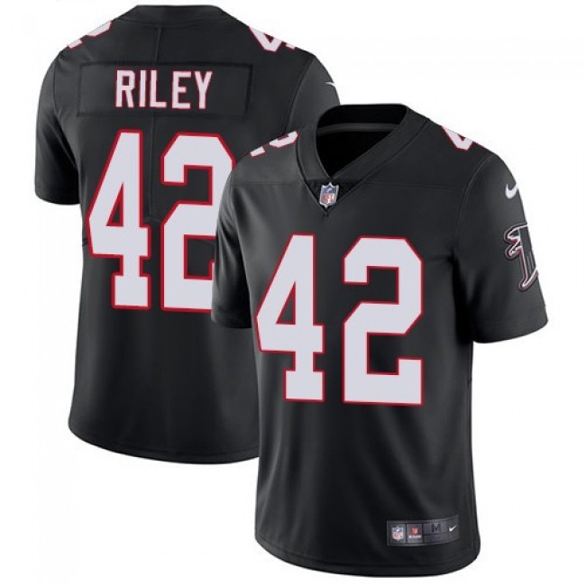Atlanta Falcons #42 Duke Riley Black Alternate Youth Stitched NFL Vapor Untouchable Limited Jersey