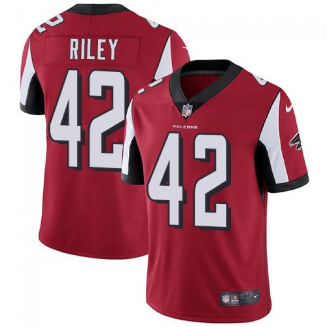Atlanta Falcons #42 Duke Riley Red Team Color Youth Stitched NFL Vapor Untouchable Limited Jersey