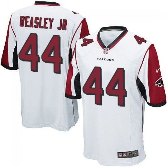 Atlanta Falcons #44 Vic Beasley Jr White Youth Stitched NFL Elite Jersey