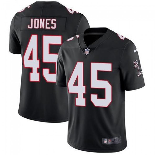 Atlanta Falcons #45 Deion Jones Black Alternate Youth Stitched NFL Vapor Untouchable Limited Jersey