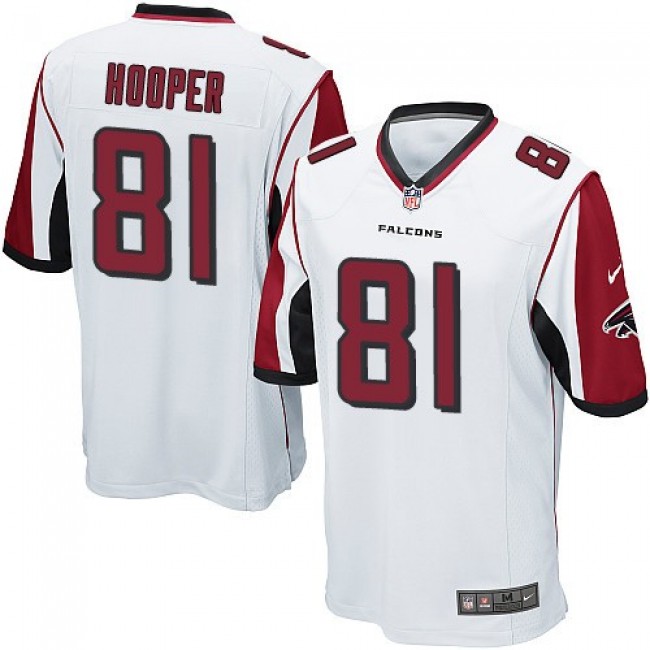 Atlanta Falcons #81 Austin Hooper White Youth Stitched NFL Elite Jersey