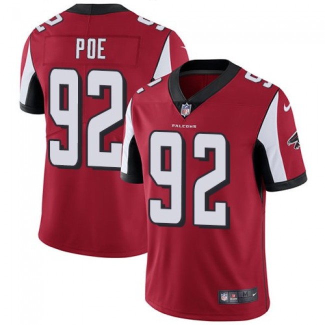 Atlanta Falcons #92 Dontari Poe Red Team Color Youth Stitched NFL Vapor Untouchable Limited Jersey