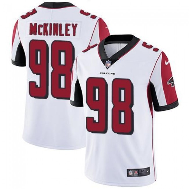 Atlanta Falcons #98 Takkarist McKinley White Youth Stitched NFL Vapor Untouchable Limited Jersey