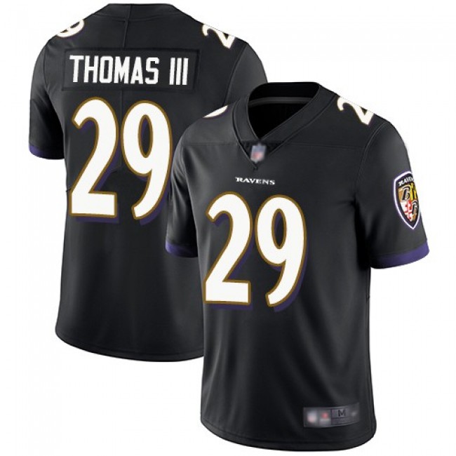 Nike Ravens #29 Earl Thomas III Black Alternate Men's Stitched NFL Vapor Untouchable Limited Jersey