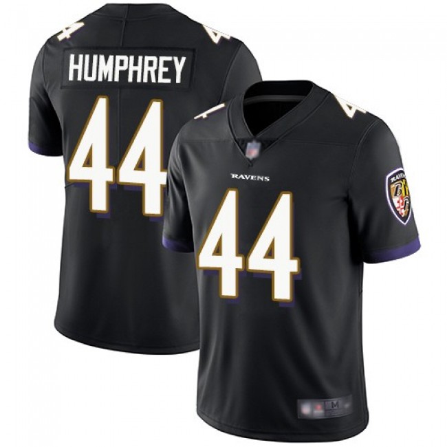 Nike Ravens #44 Marlon Humphrey Black Alternate Men's Stitched NFL Vapor Untouchable Limited Jersey